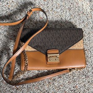 Michael Kors Two-Tone Crossbody Bag